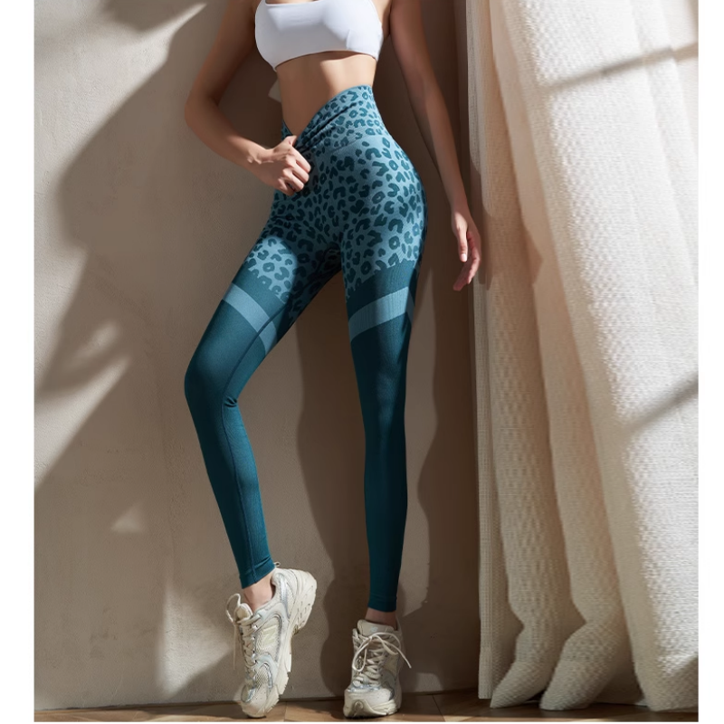 ZENAS Printed Fitted Stretch Leggings