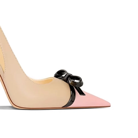 ZEVCO Bow Mid Heel Sandals - 6cm