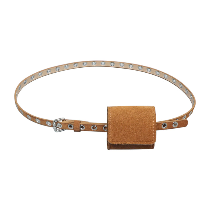 ZEVSI Suede Waist Belt Bag
