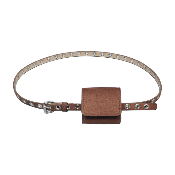ZEVSI Suede Waist Belt Bag