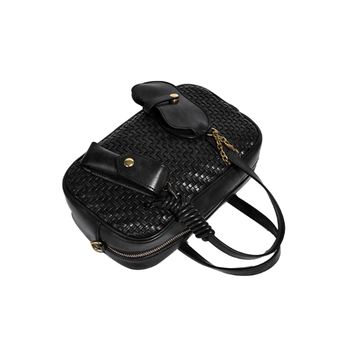 ZOBBV Braided Tote Bag
