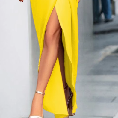 ZOERC Slip Evening Dress Gown