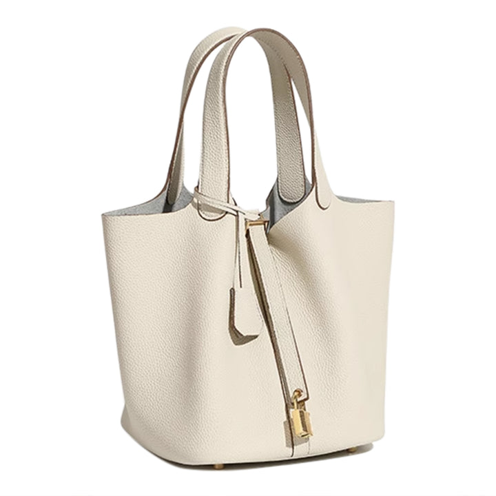 ZOVRI Leather Bucket Bag