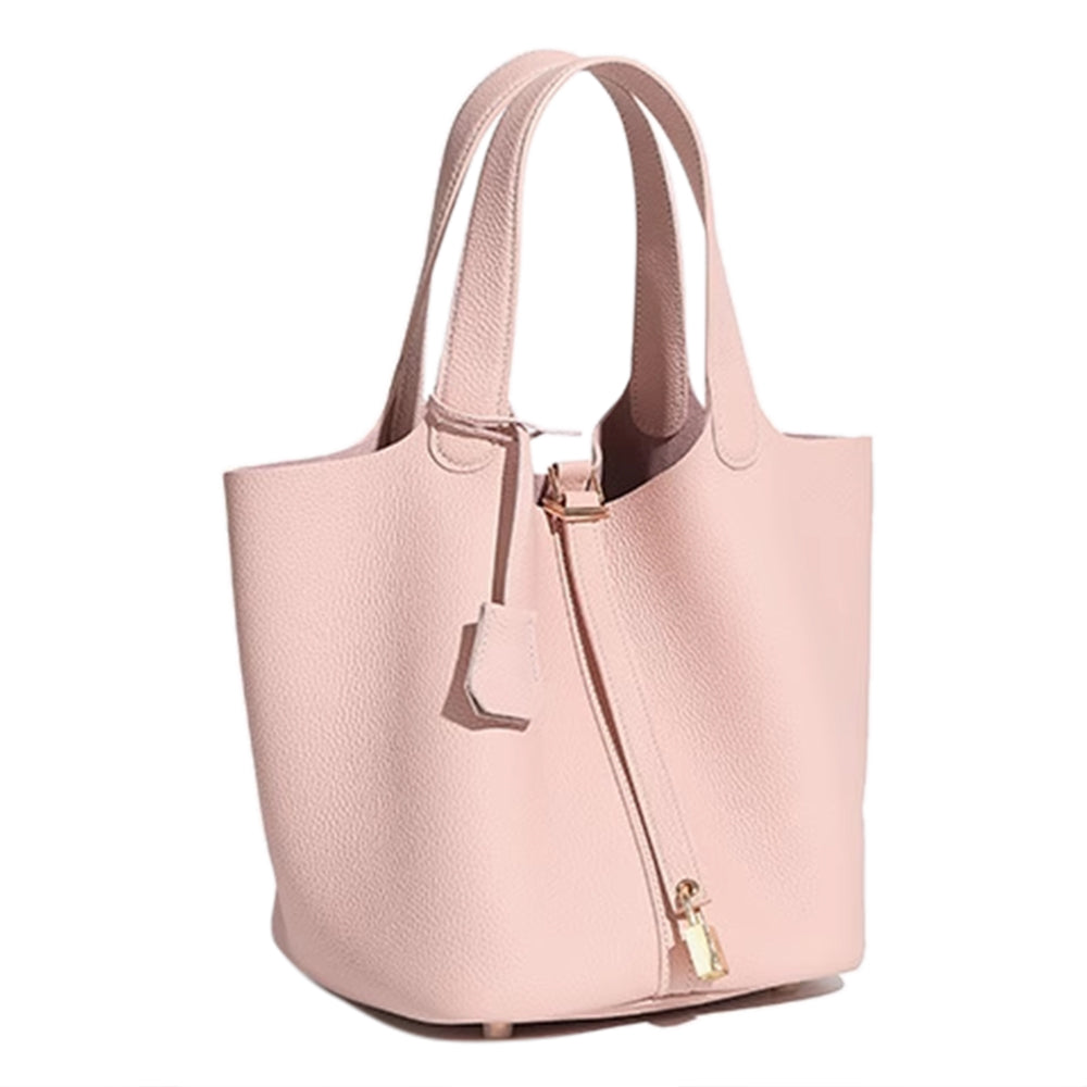 ZOVRI Leather Bucket Bag