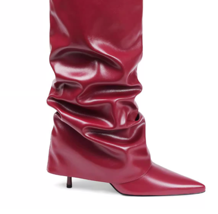 CHUMY Leather Knee High Boots