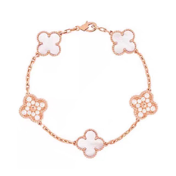 SIYEO Four-Leaf Clover Bracelet
