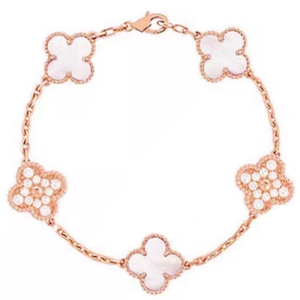 SIYEO Four-Leaf Clover Bracelet