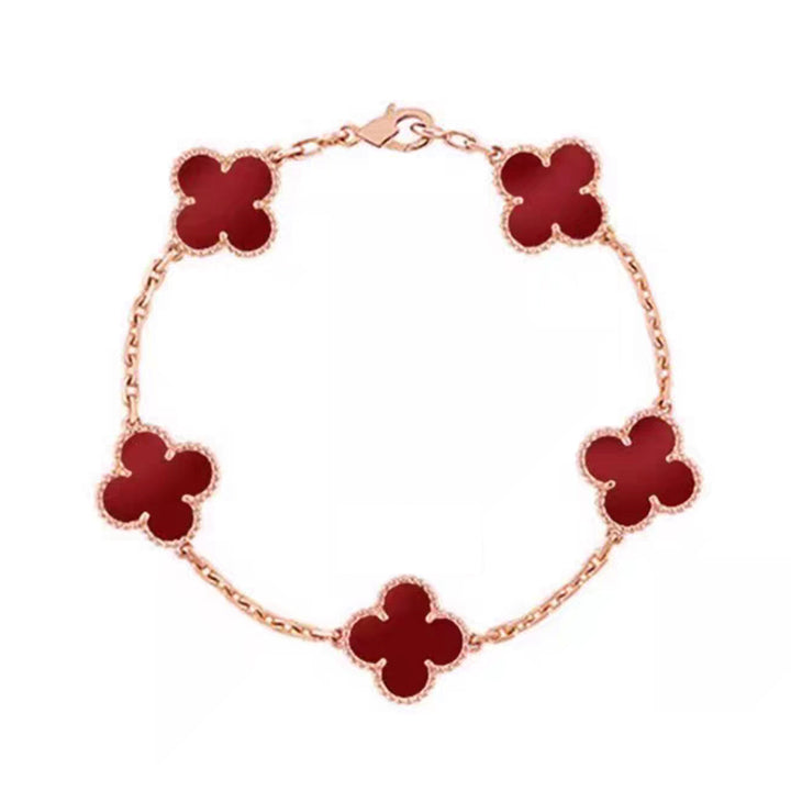 SIYEO Four-Leaf Clover Bracelet