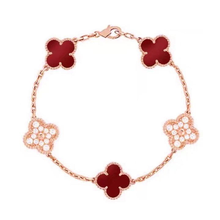 SIYEO Four-Leaf Clover Bracelet