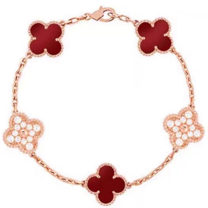 SIYEO Four-Leaf Clover Bracelet