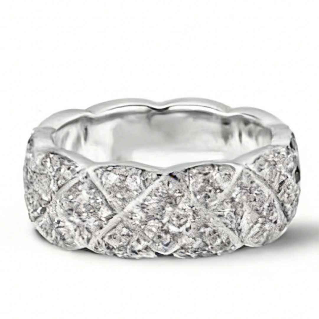 GINEI Starry Sky Quilted Ring