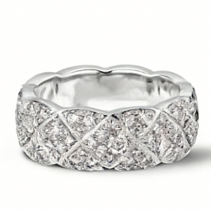 GINEI Starry Sky Quilted Ring