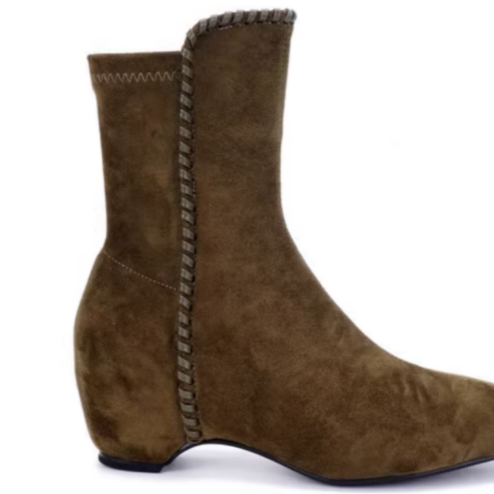 FTTLS Suede Ankle Boots