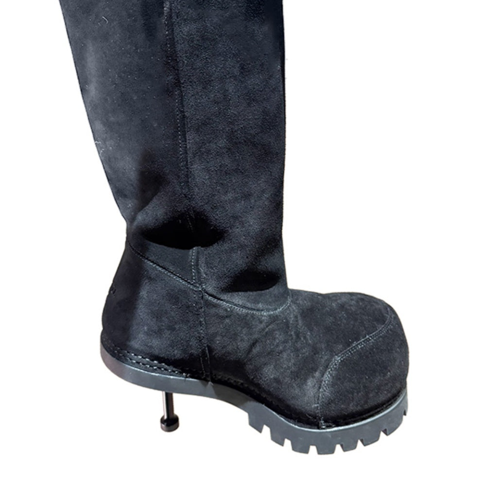 FSDCX Suede Knee High Boots