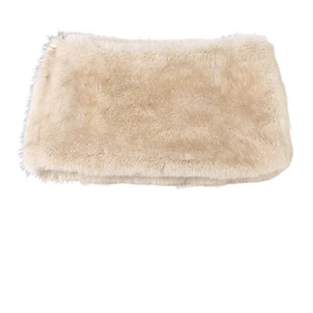 EMOJA Faux Fur Mini Skirt