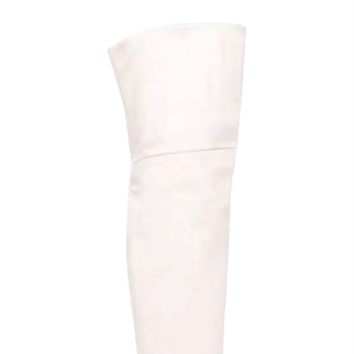 WMZDX Leather Over The Knee Boots - 12cm
