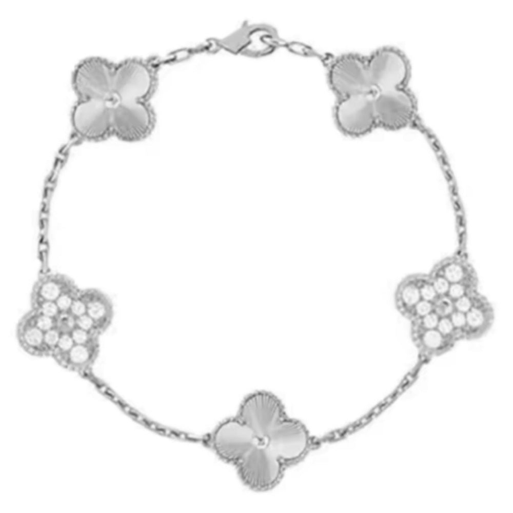 SIYEO Four-Leaf Clover Bracelet