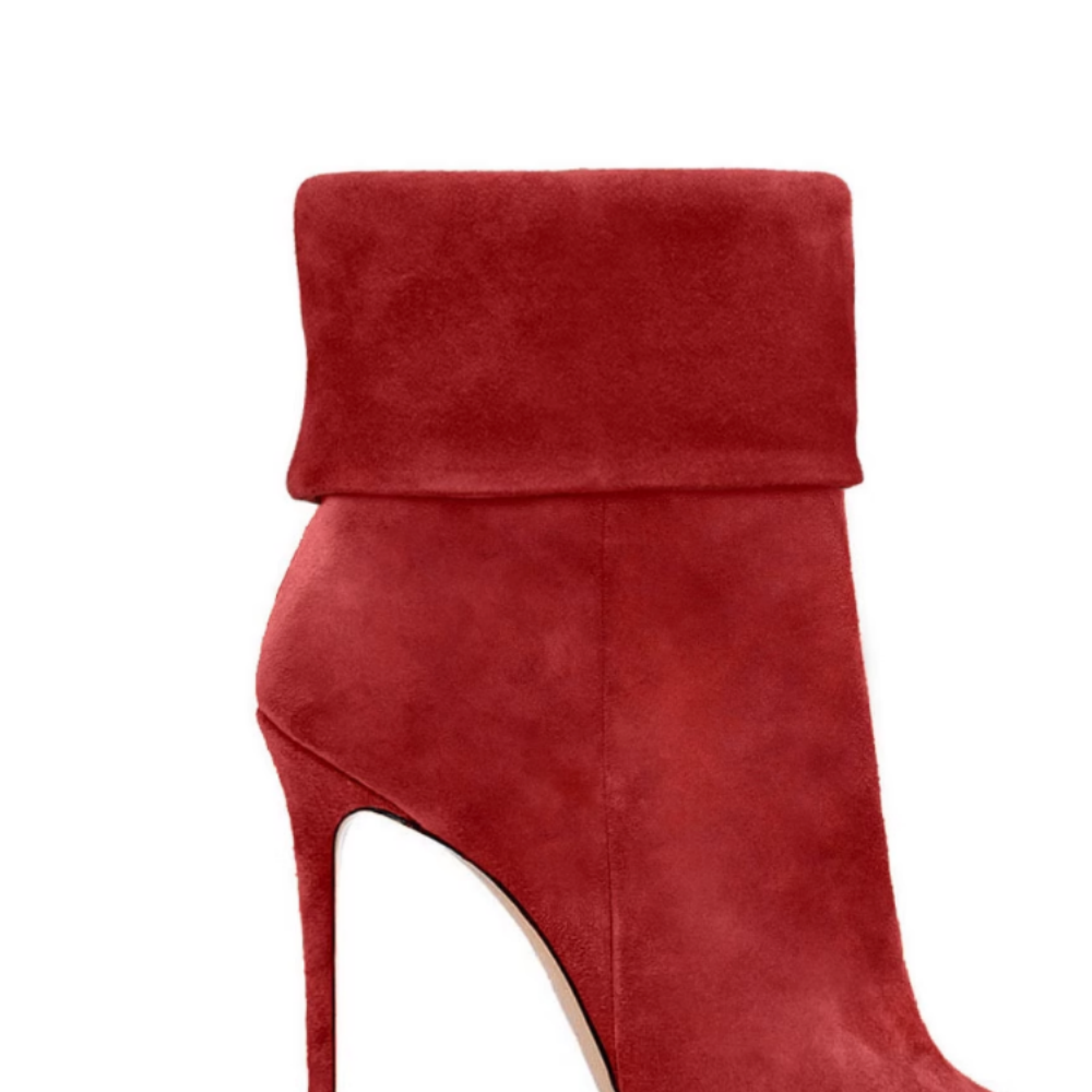 FNBIA Suede Ankle Boots