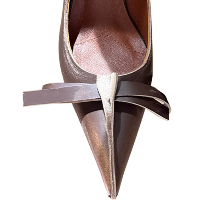 ZACEI Bow High Heel Pumps