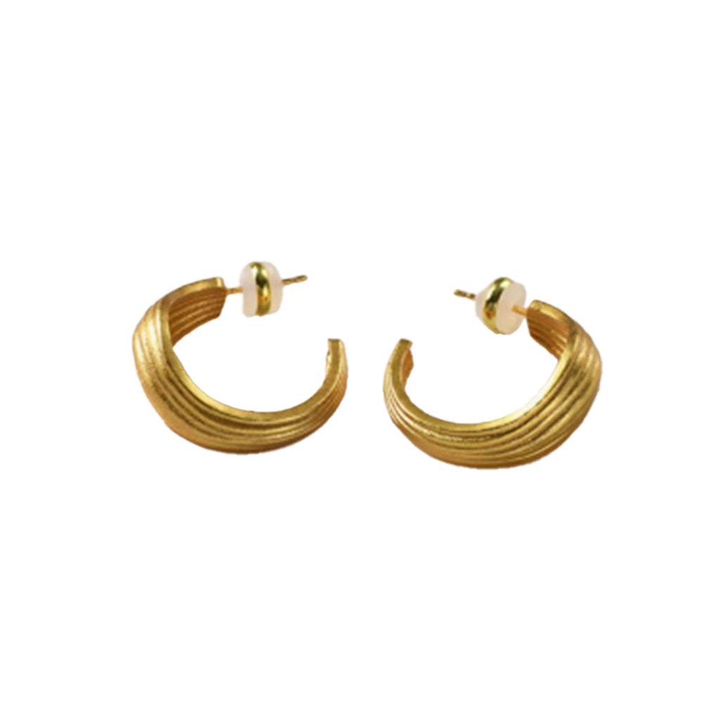 BELVA Ring Earrings - Pair