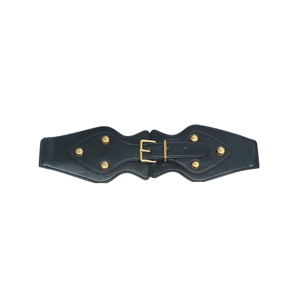 HEVIC Studded Buckled Girdle Belt