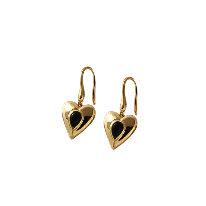 KORUS Heart Earrings - Pair