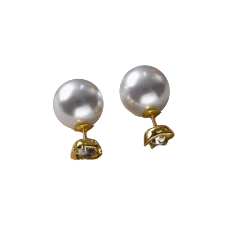 KUVCR Diamante Ear Studs Earrings - Pair