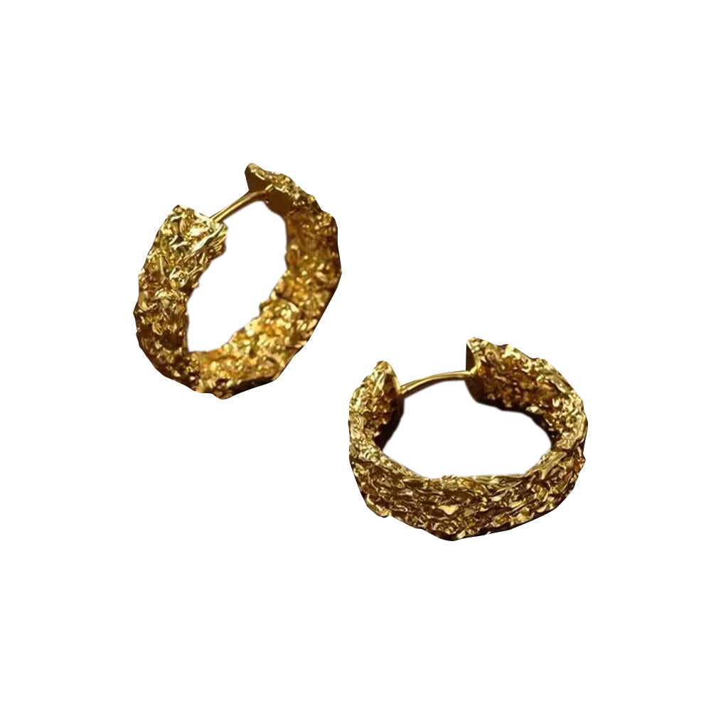 NASVE Basic Ring Earrings - Pair