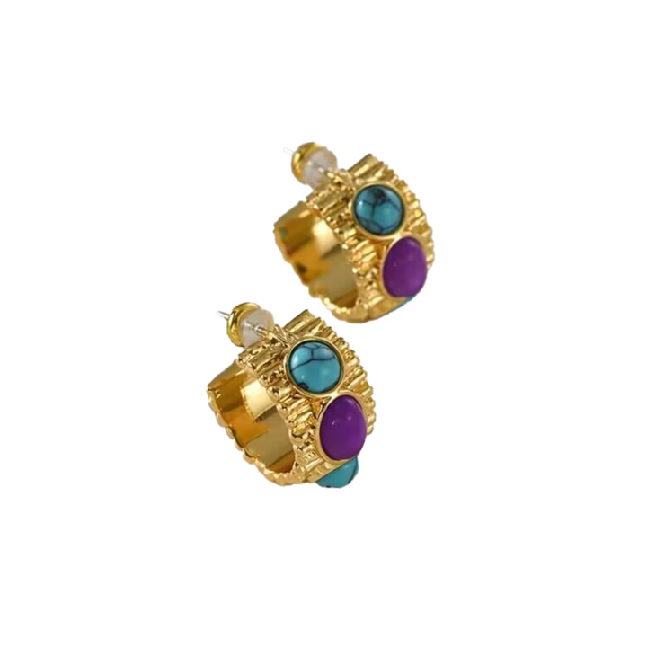 SURTI Vegan Gem Earrings - Pair