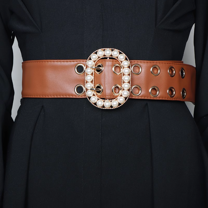 TURVE Pearl Buckled Girdle Belt