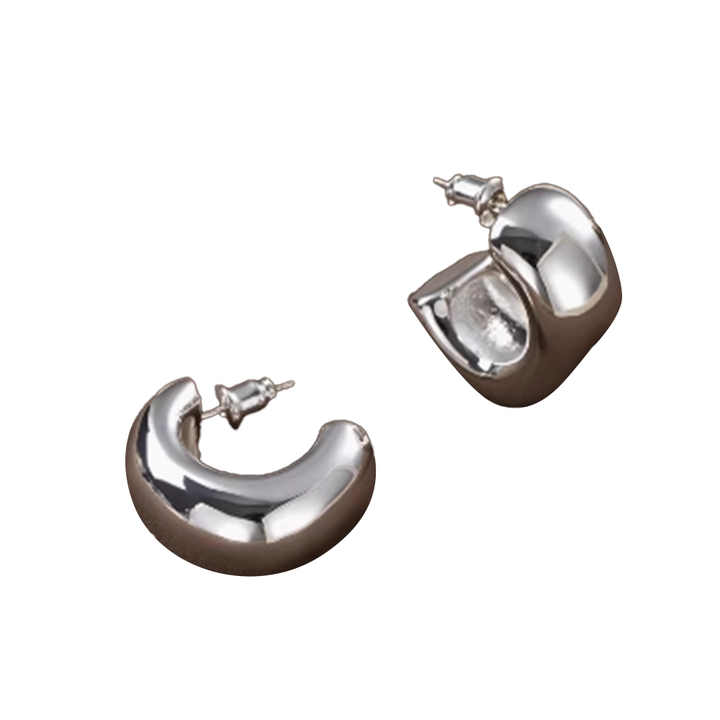 VIKKO Basic Metal Earrings - Pair