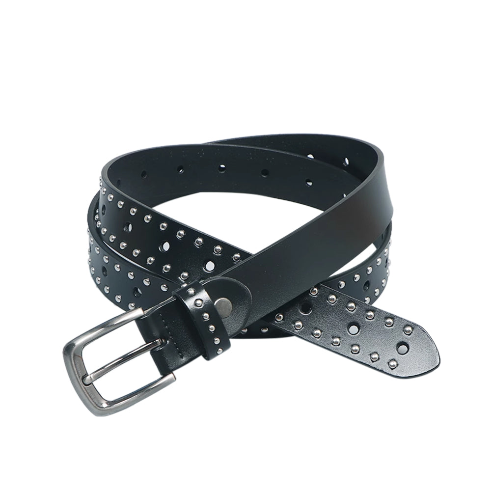 VOTSA Studded Girdle Belt