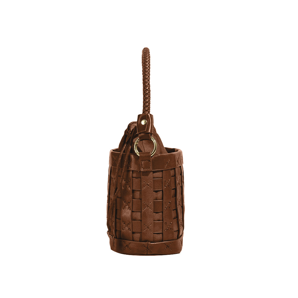 DAVFU Braided Bucket Bag
