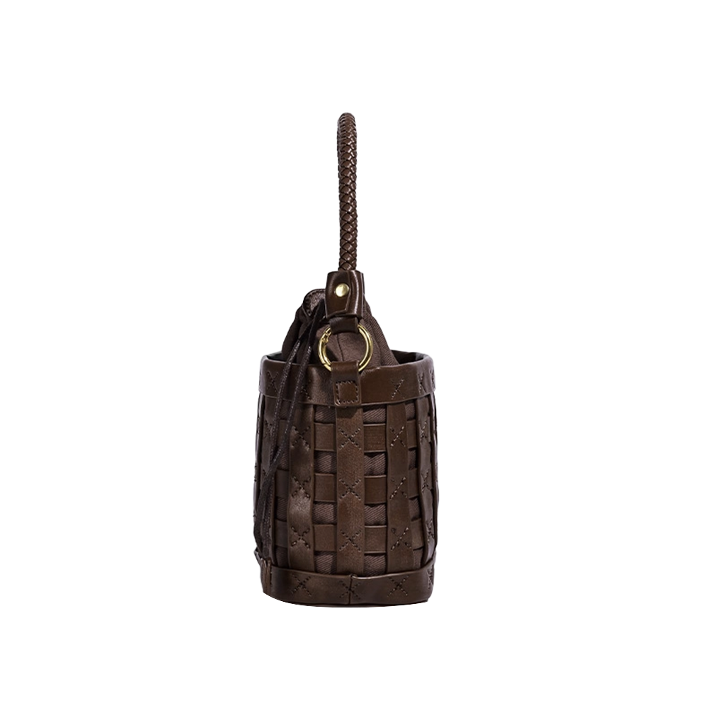 DAVFU Braided Bucket Bag
