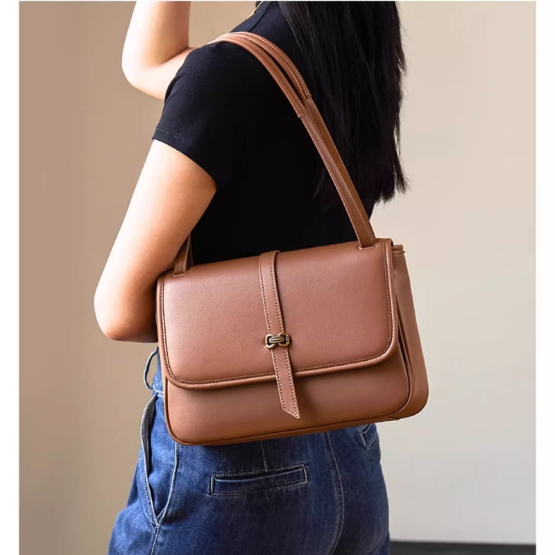 FAMRU Leather Cross Body Bag