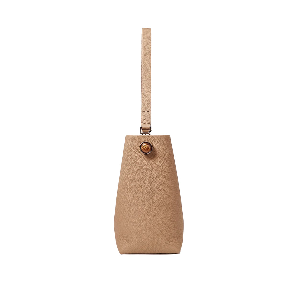 FELCI Leather Bucket Bag