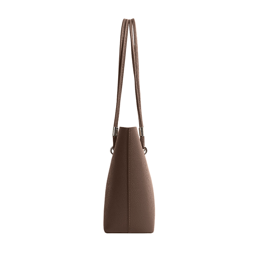 HECOT Leather Oversized Tote Bag