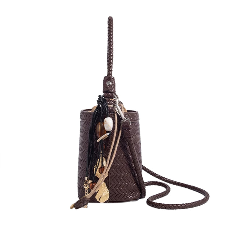 HOTCA Braided Bucket Bag