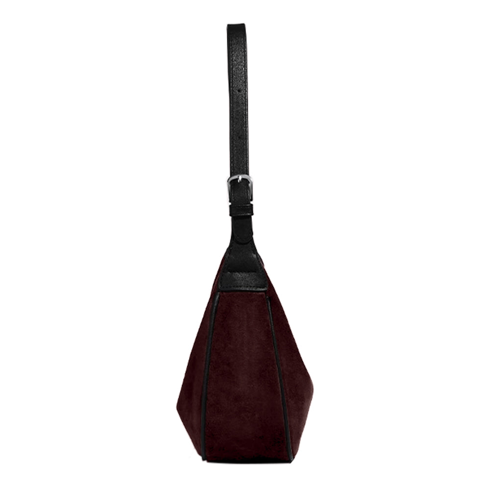 KEAUN Suede Cross Body Bag