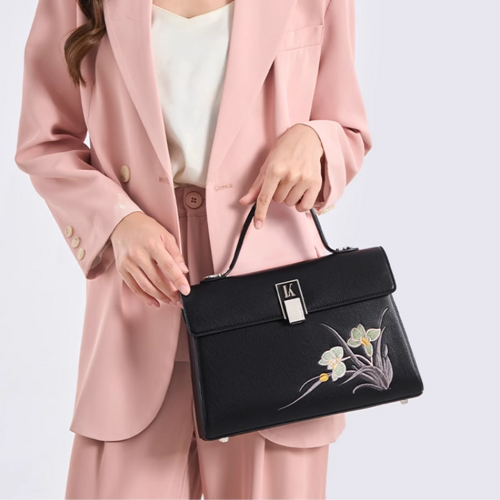 LERAV Embroidery Tote Bag