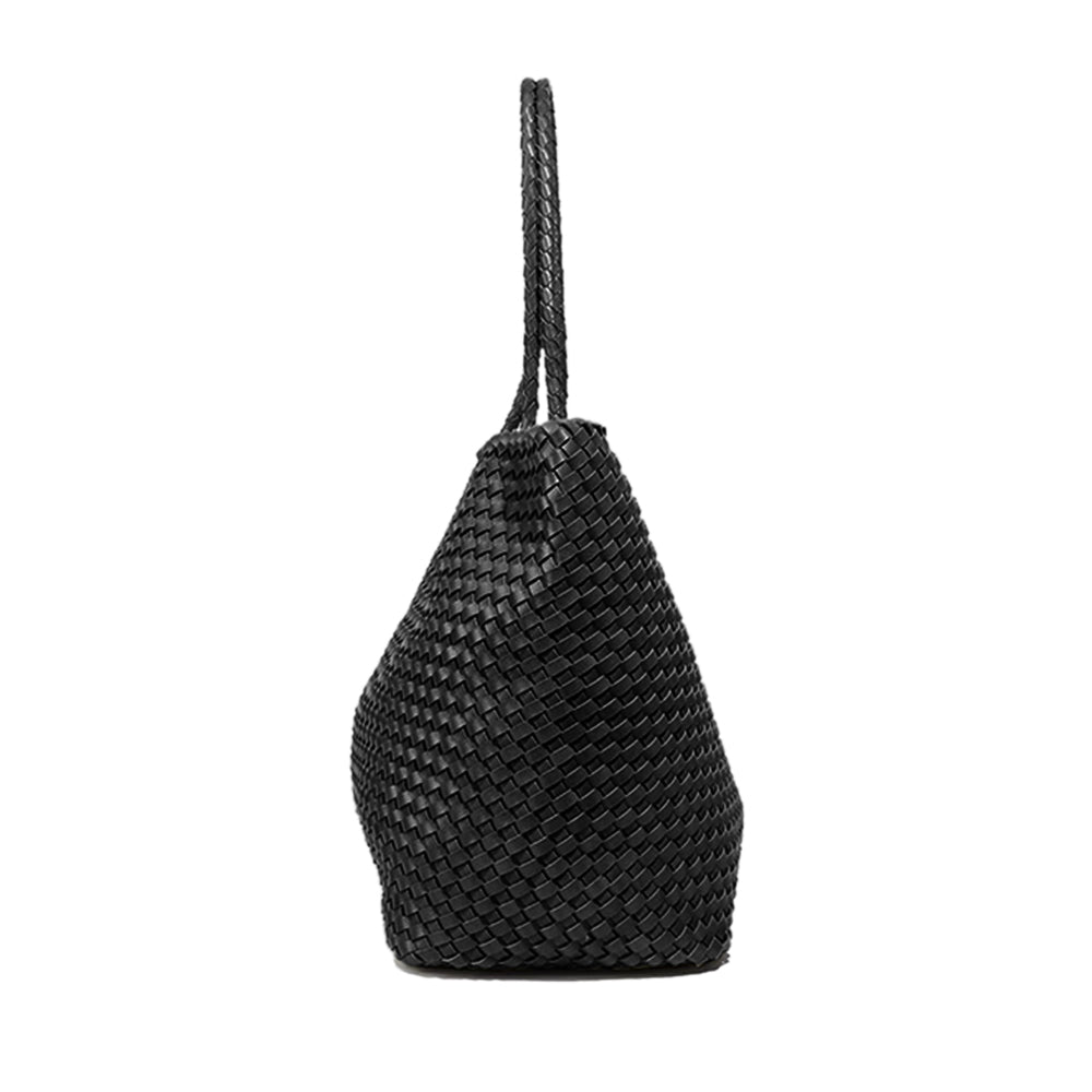 LETVC Braided Oversized Tote Bag