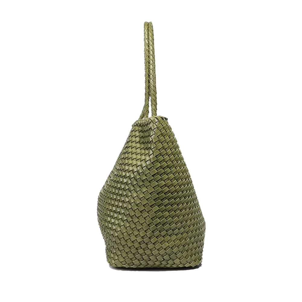 LETVC Braided Oversized Tote Bag