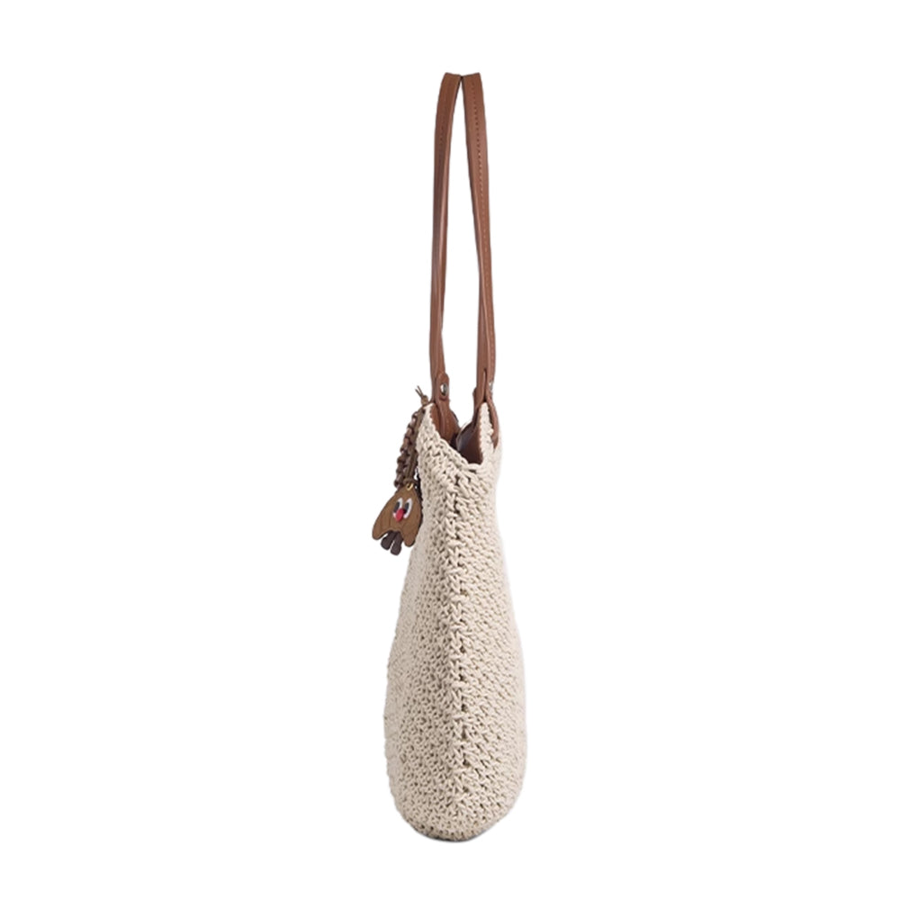 LANEY Braided Bucket Bag