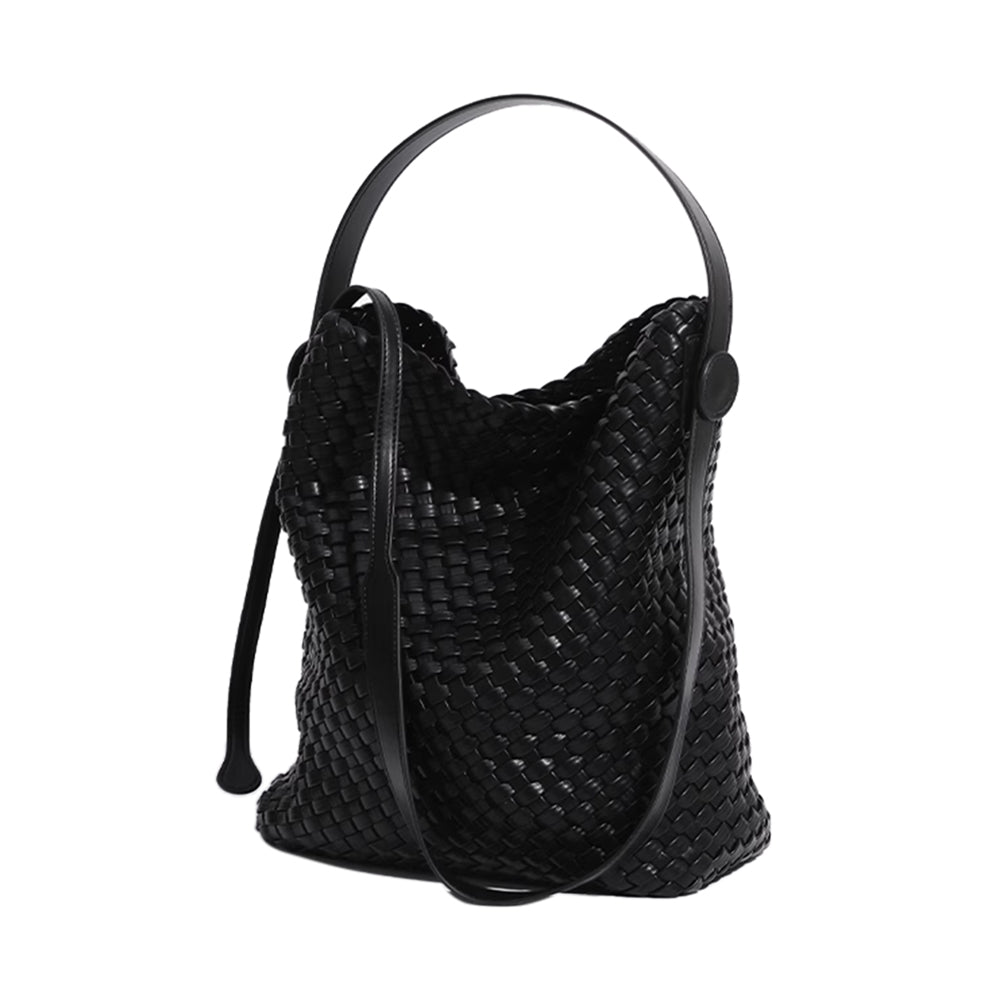 NALYE Braided Bucket Bag