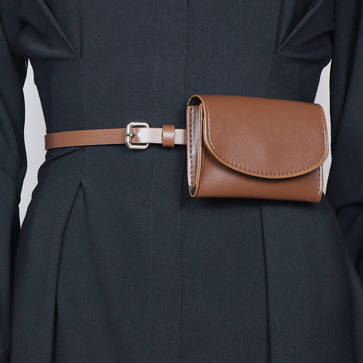 NEISI Leather Waist Belt Bag