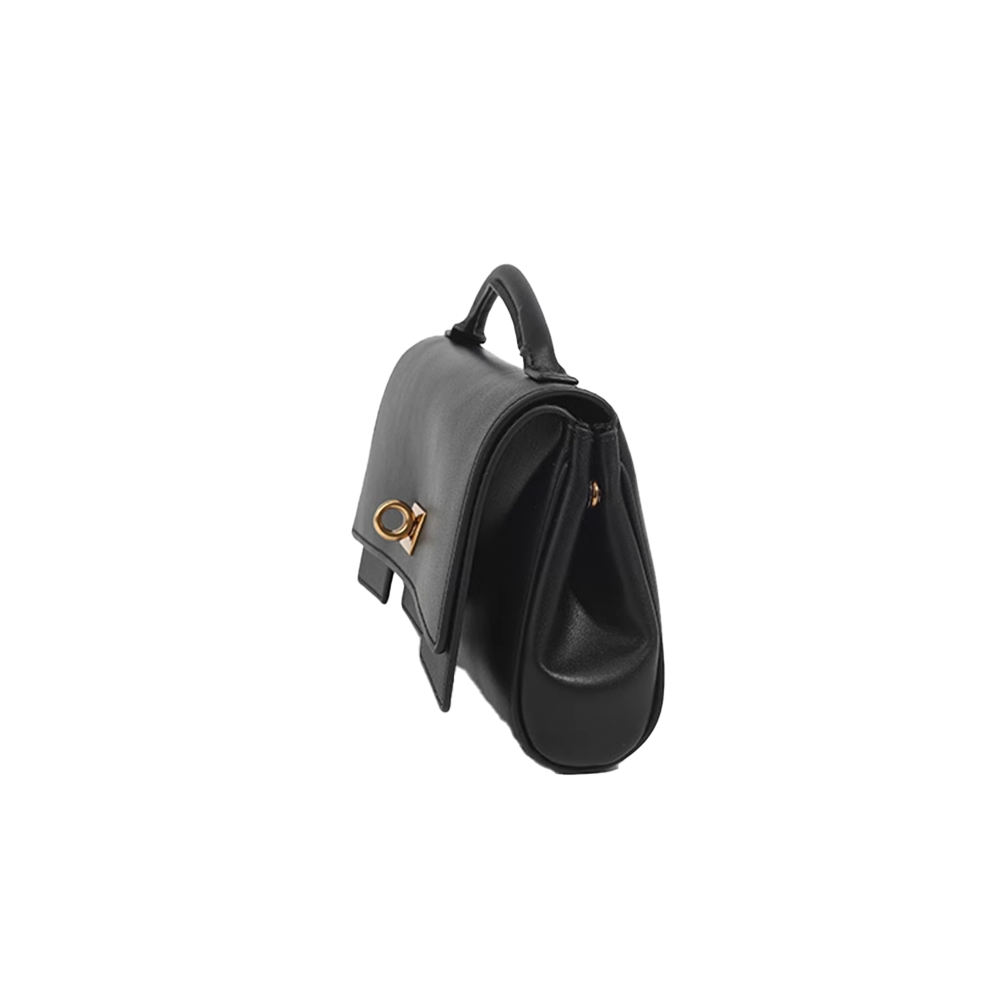 NELTS Metal Lock Cross Body Bag