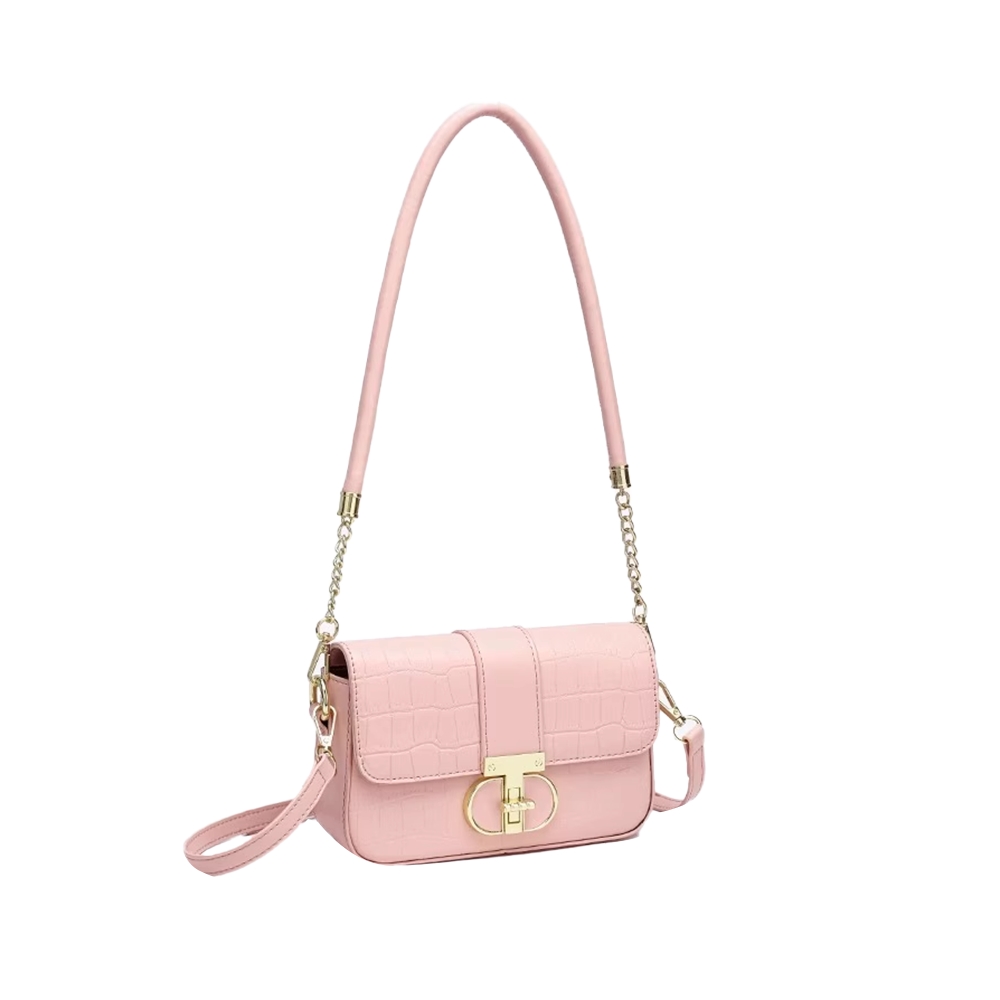 NOTHA Metal Lock Cross Body Bag