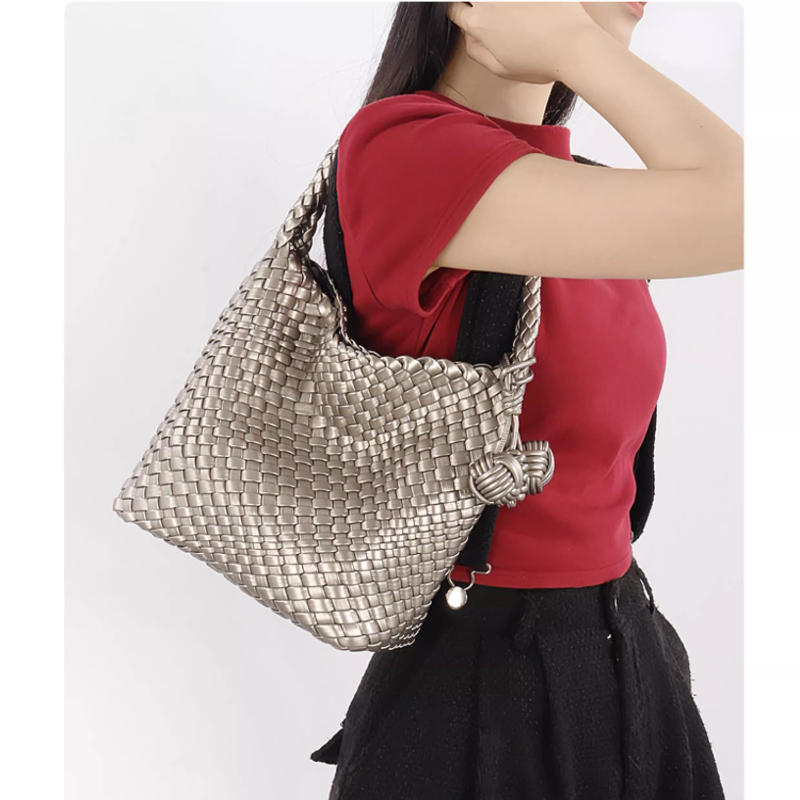 NUESI Braided Tote Bag