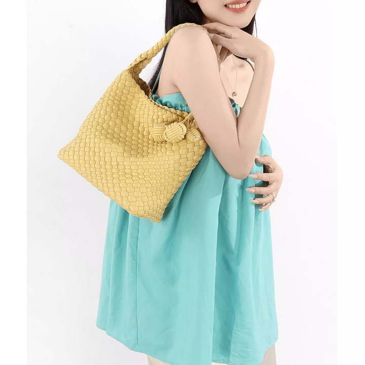 NUESI Braided Tote Bag