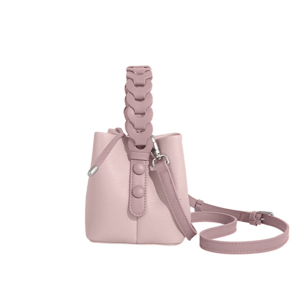 NVOLE Leather Bucket Bag